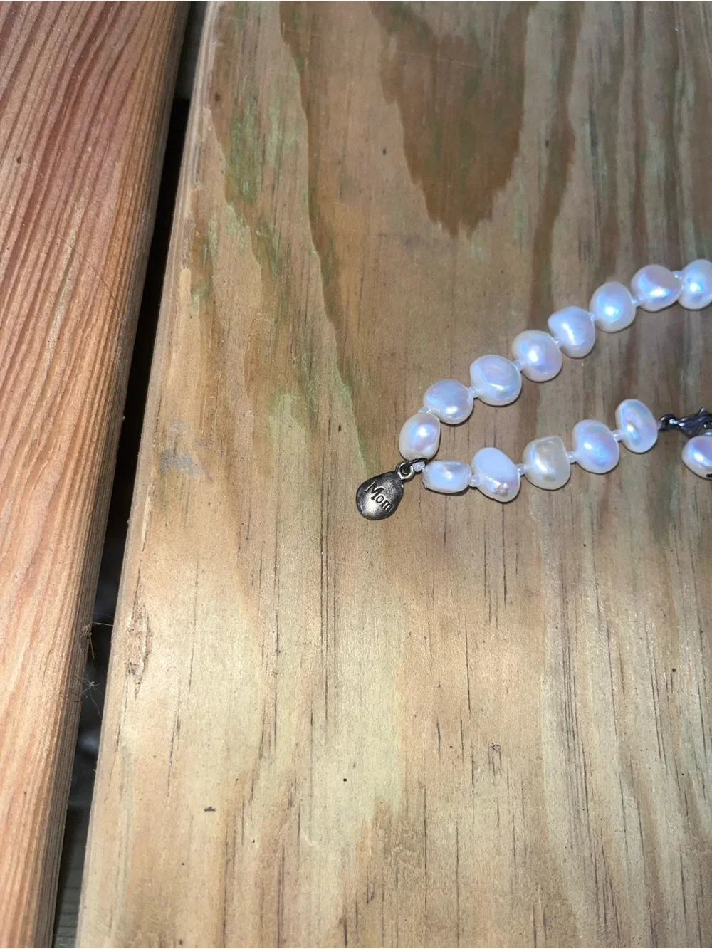 Freshwater Pearl Bracelet in White - Unbranded